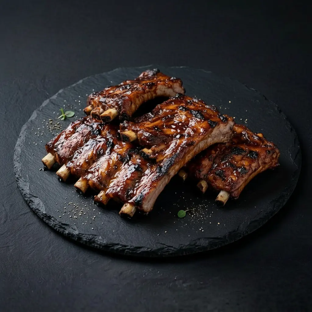 Ребрышки свиные BBQ — Maxvel Catering