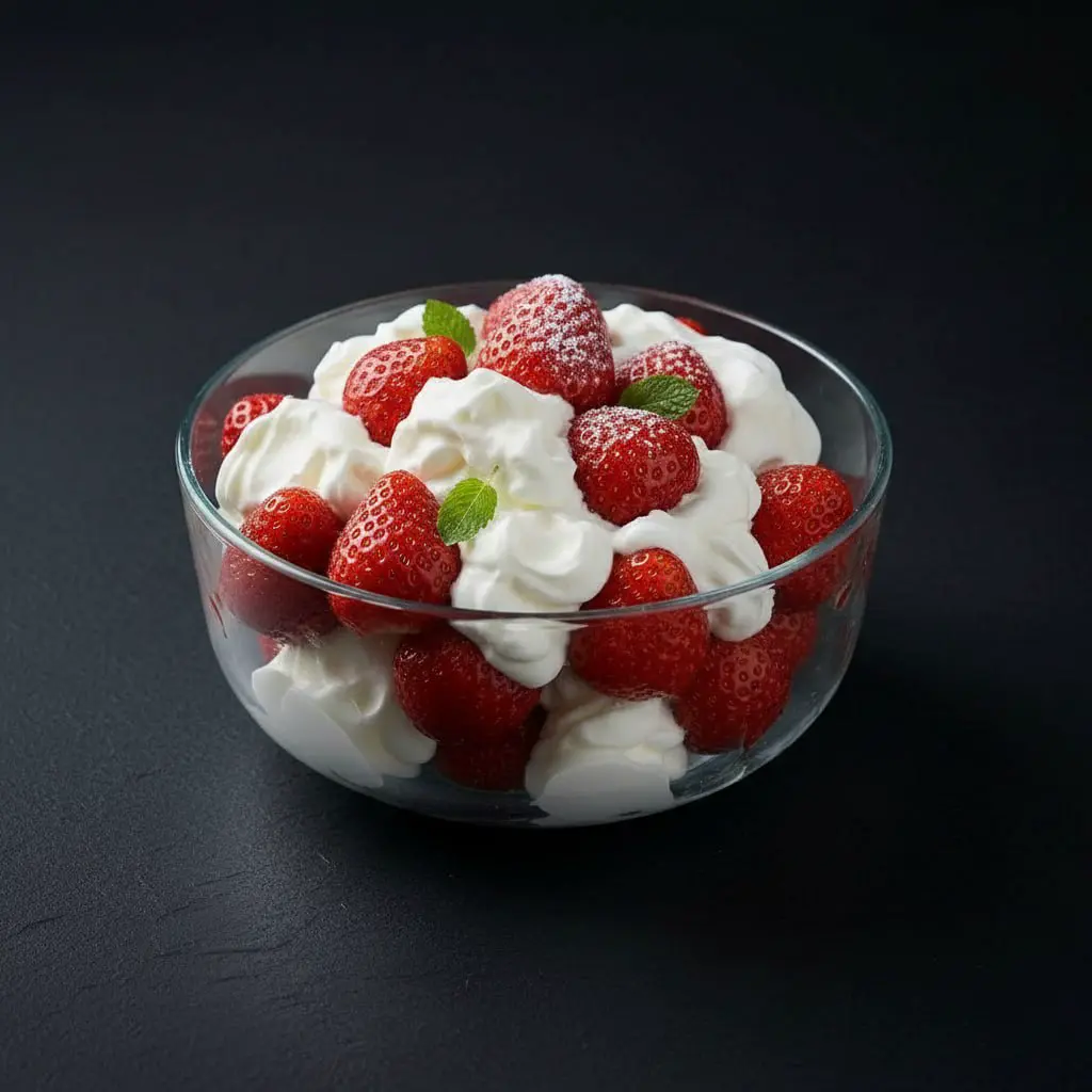 Клубника со сливками — Maxvel Catering