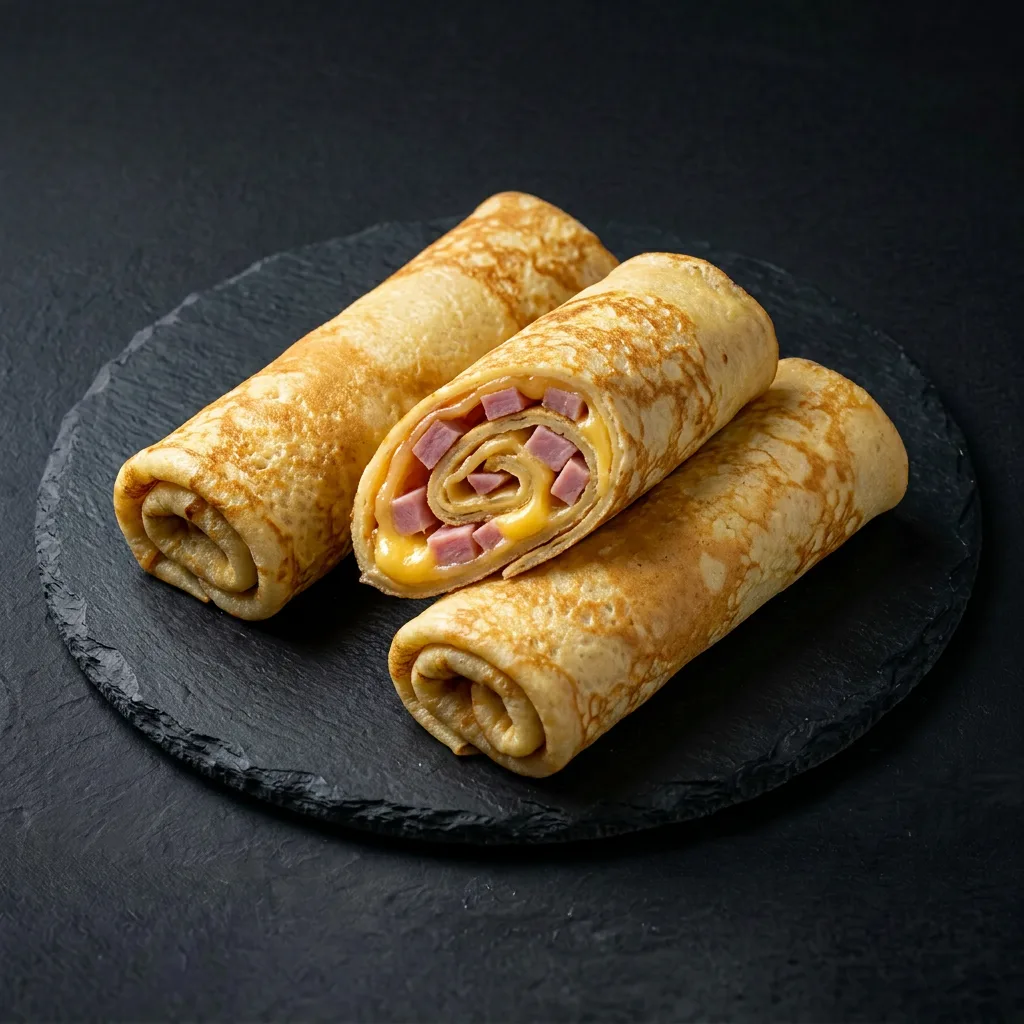 Блинчики с ветчиной и сыром — Maxvel Catering