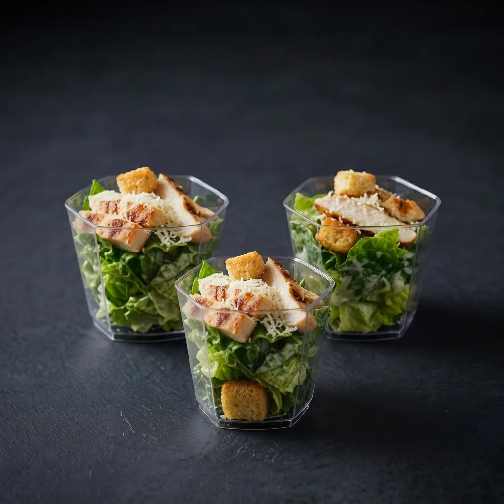 Салат цезарь с курицей — Maxvel Catering