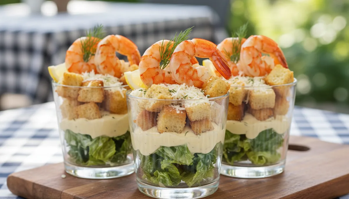 Цезарь с креветками — Maxvel Catering